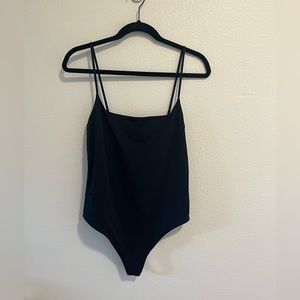Babaton by Aritzia black Thong Bodysuit